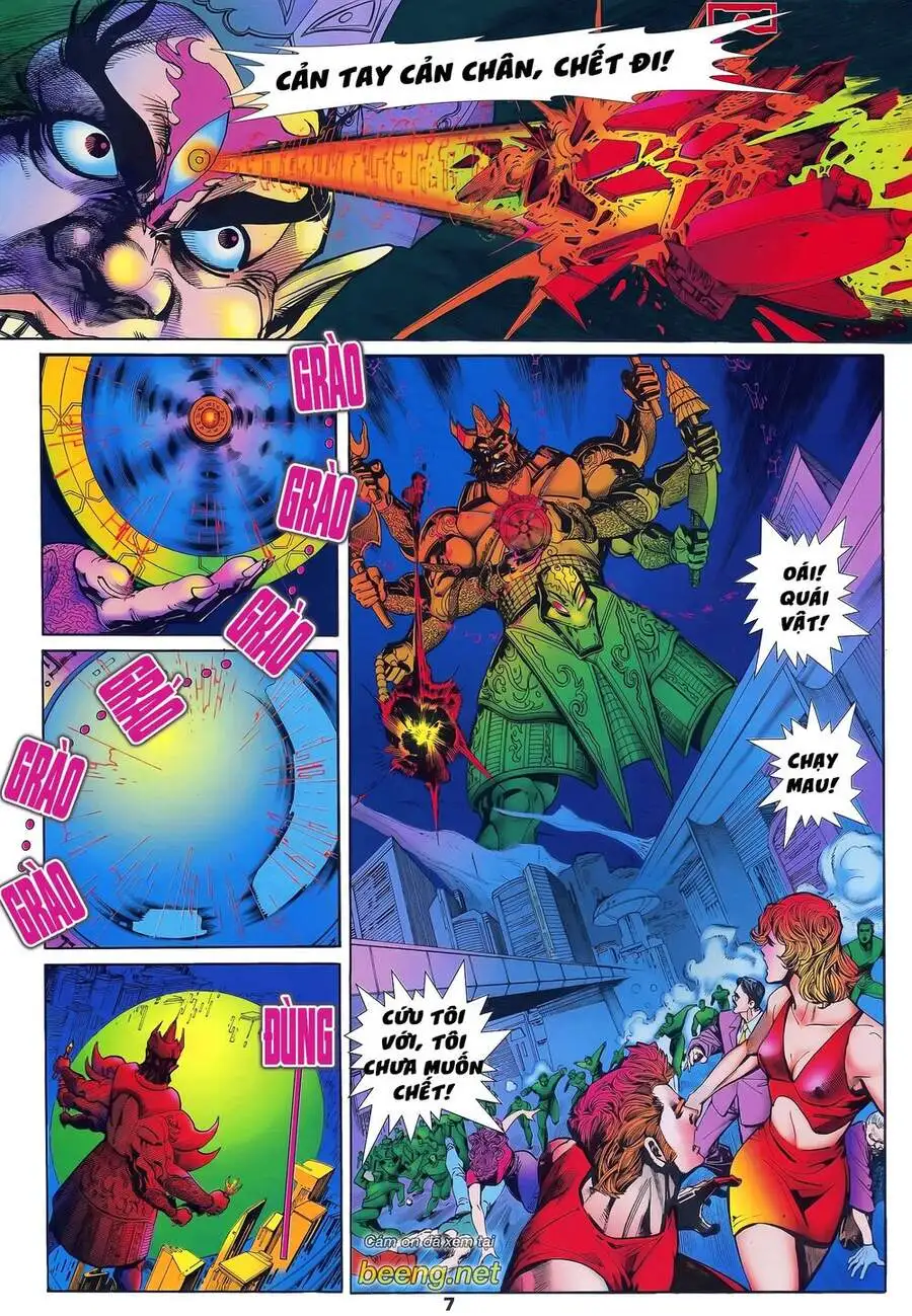 Truyện Tranh Long Hổ 5 Thế trang 8
