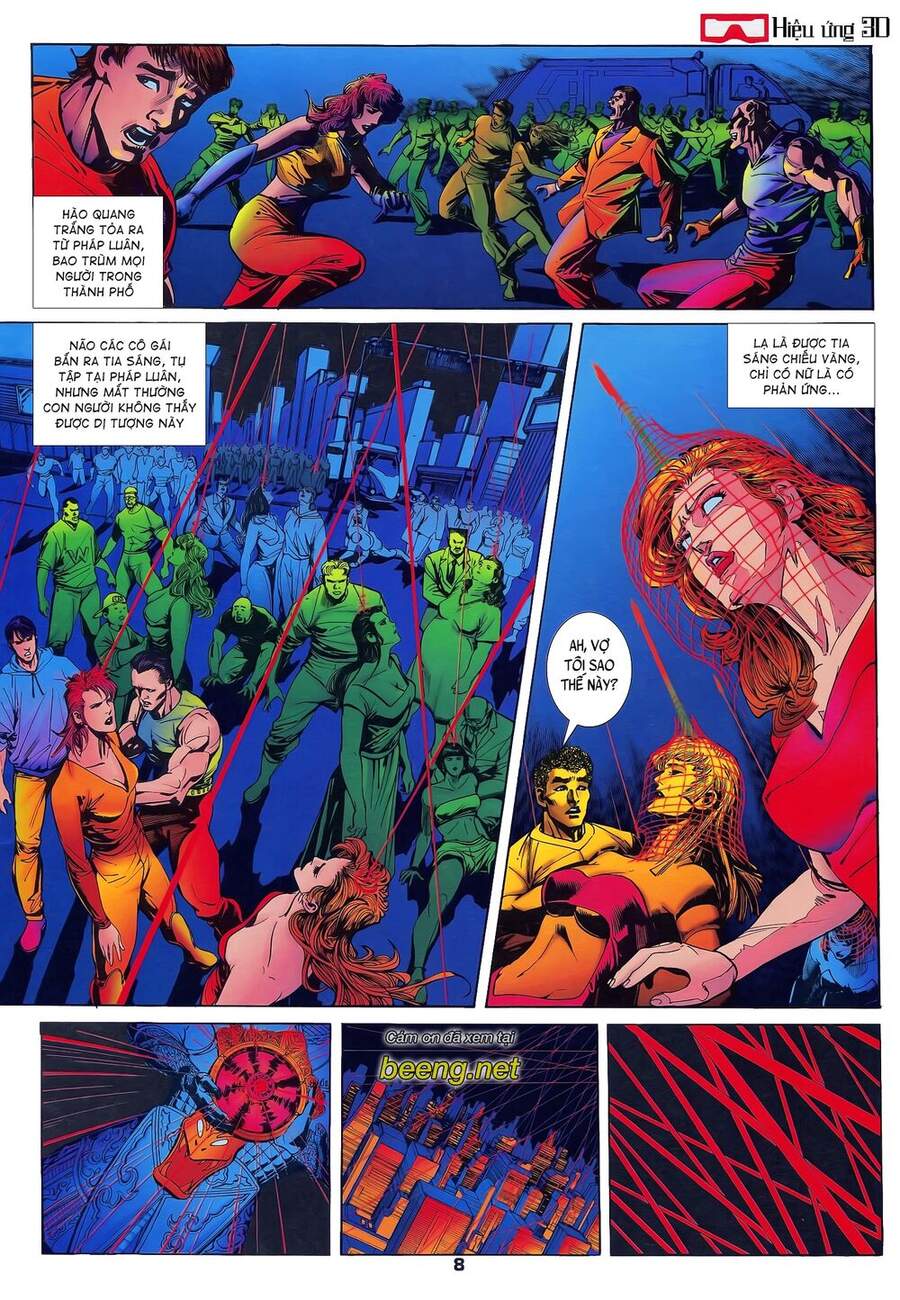 Truyện Tranh Long Hổ 5 Thế trang 8