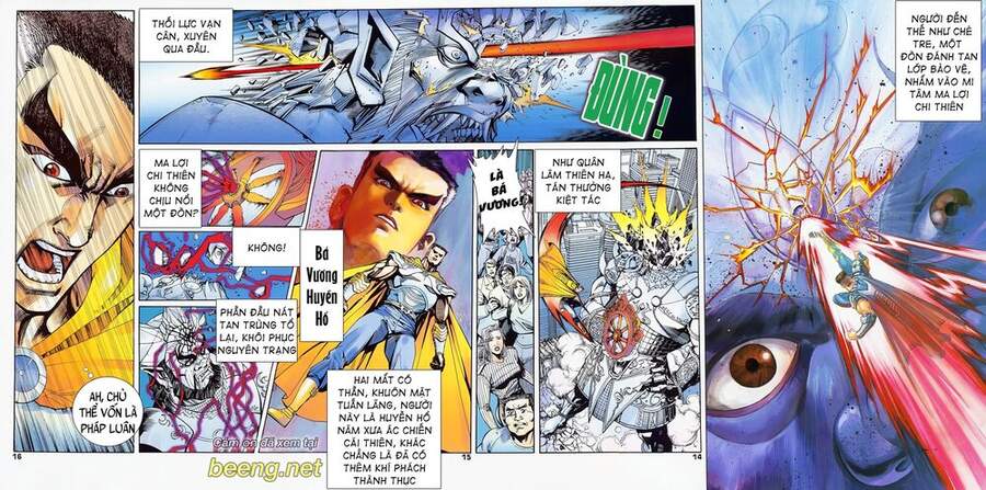 Truyện Tranh Long Hổ 5 Thế trang 8