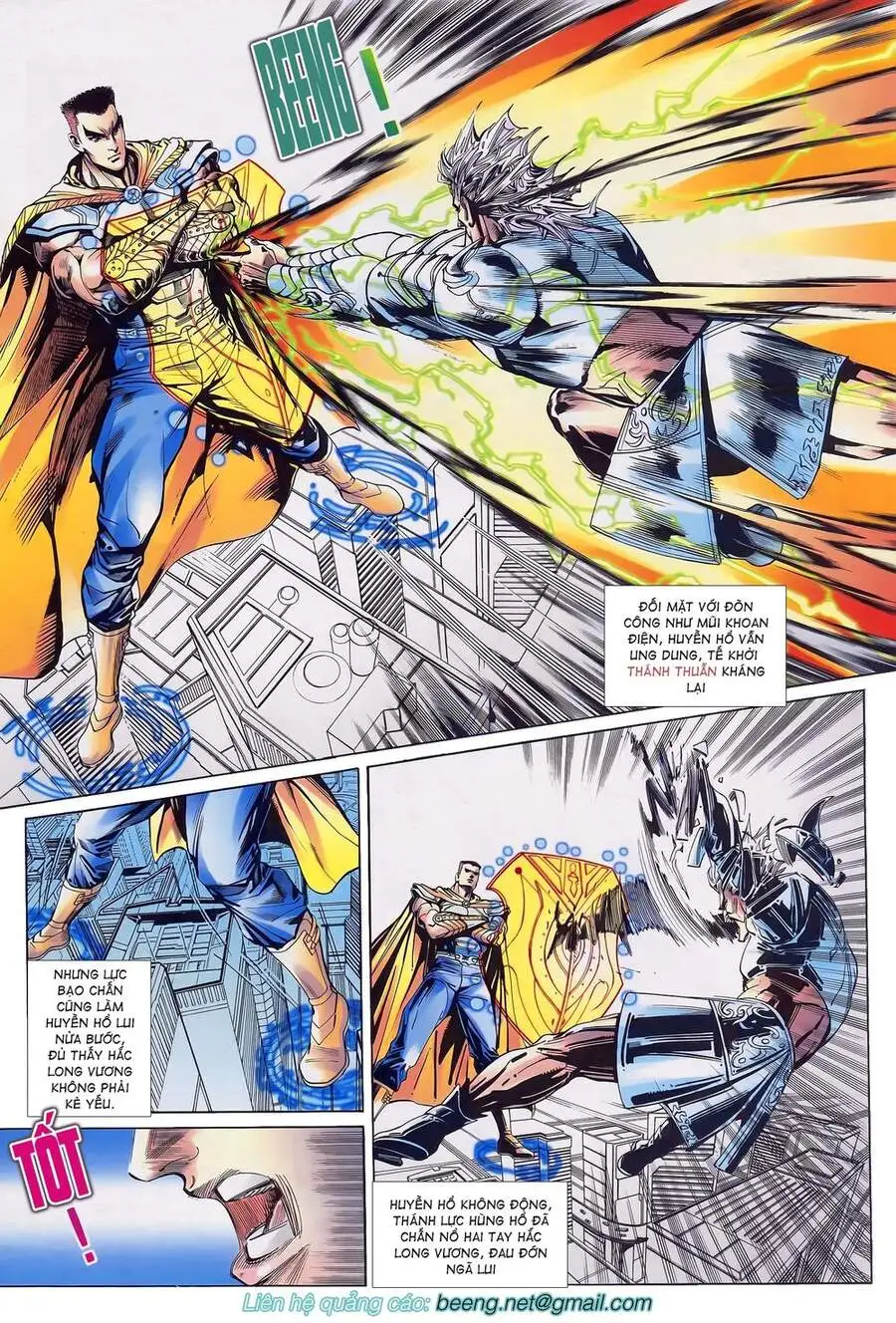 Truyện Tranh Long Hổ 5 Thế trang 8