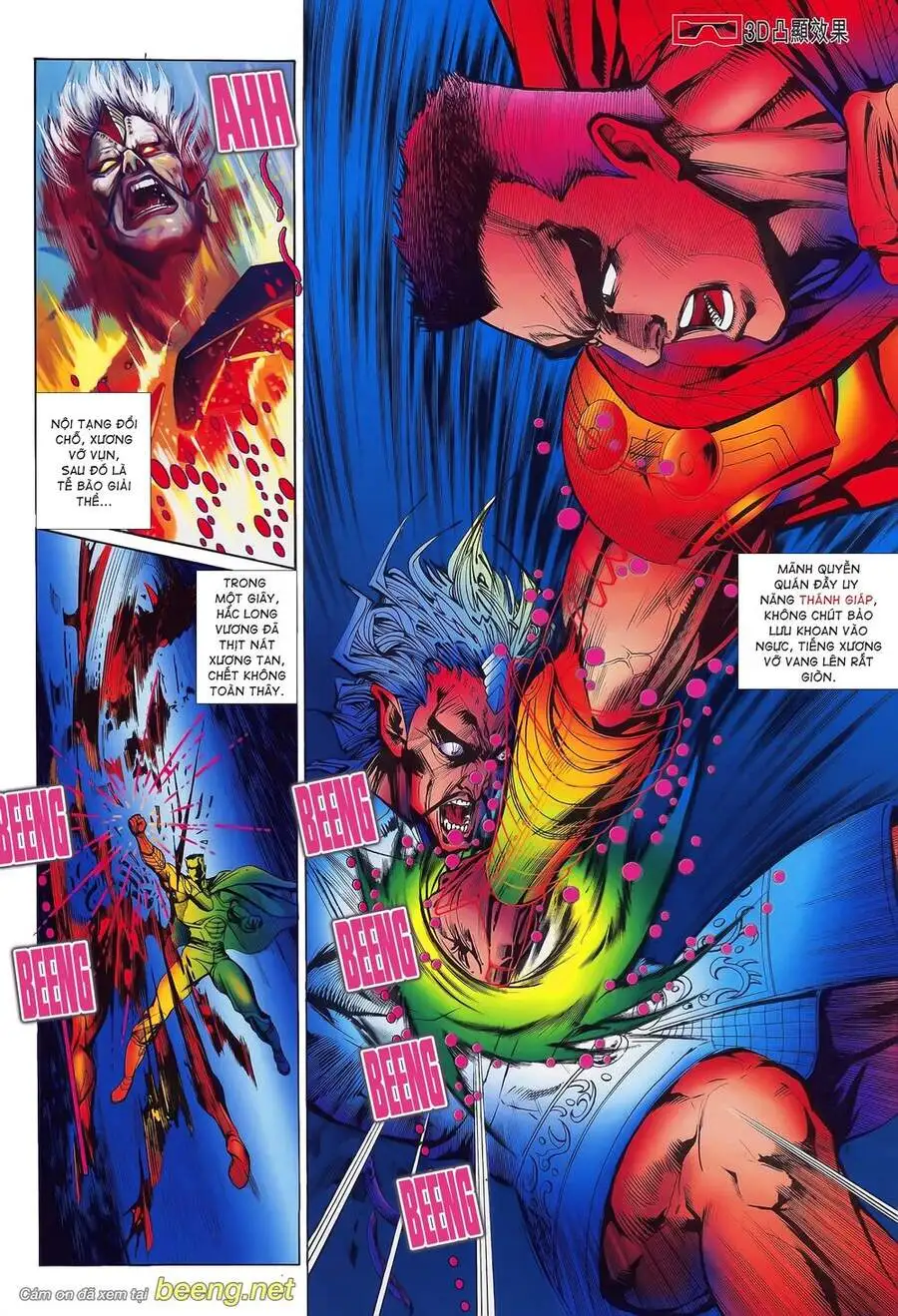 Truyện Tranh Long Hổ 5 Thế trang 8