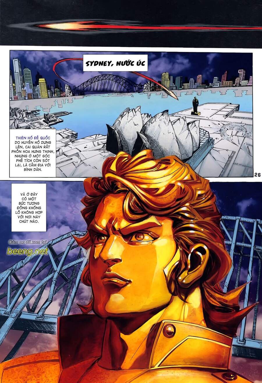 Truyện Tranh Long Hổ 5 Thế trang 8