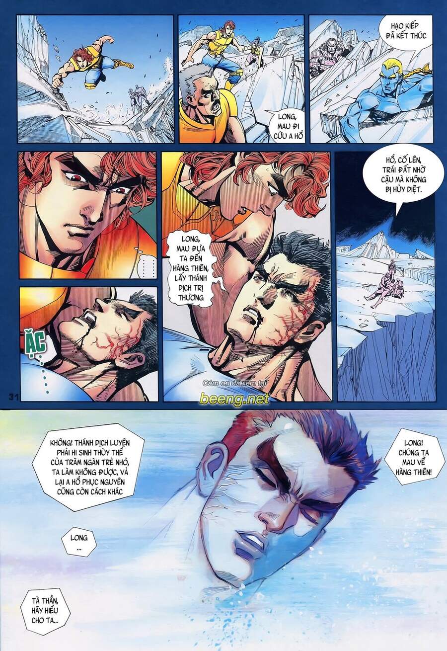Truyện Tranh Long Hổ 5 Thế trang 8