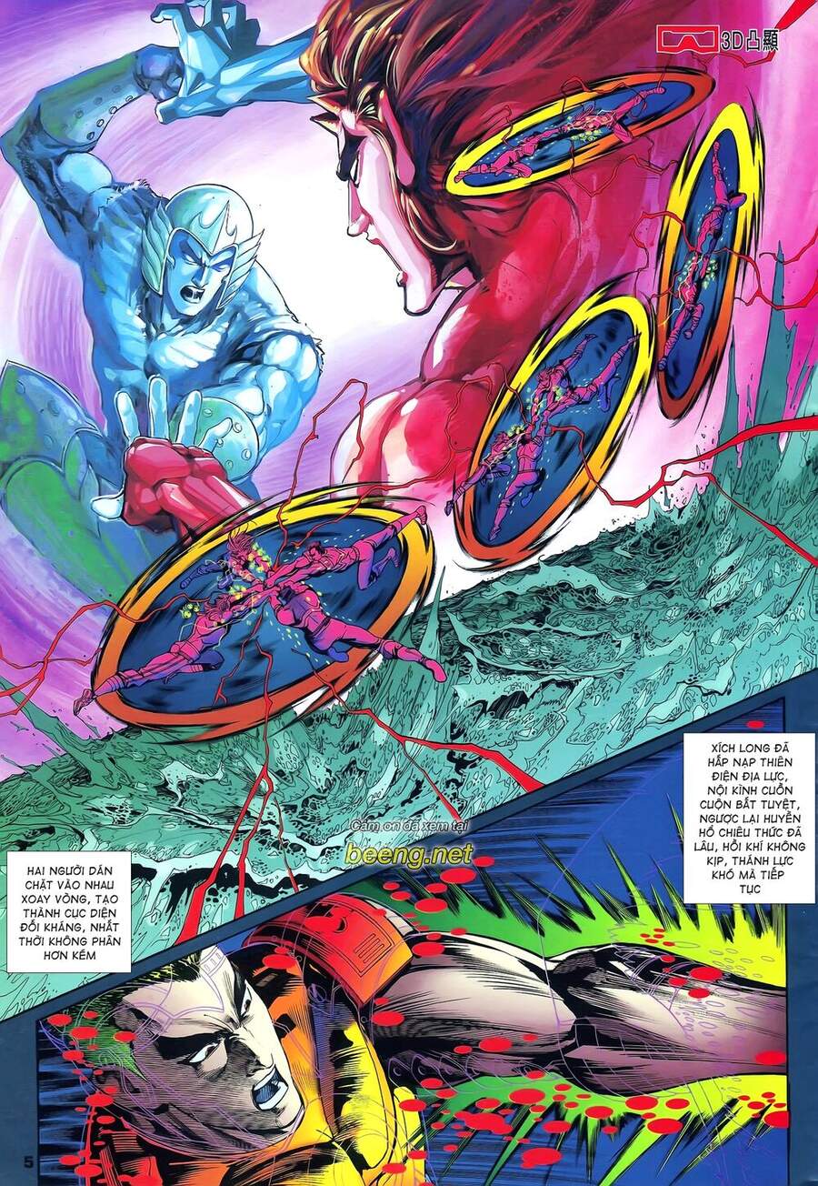 Truyện Tranh Long Hổ 5 Thế trang 8