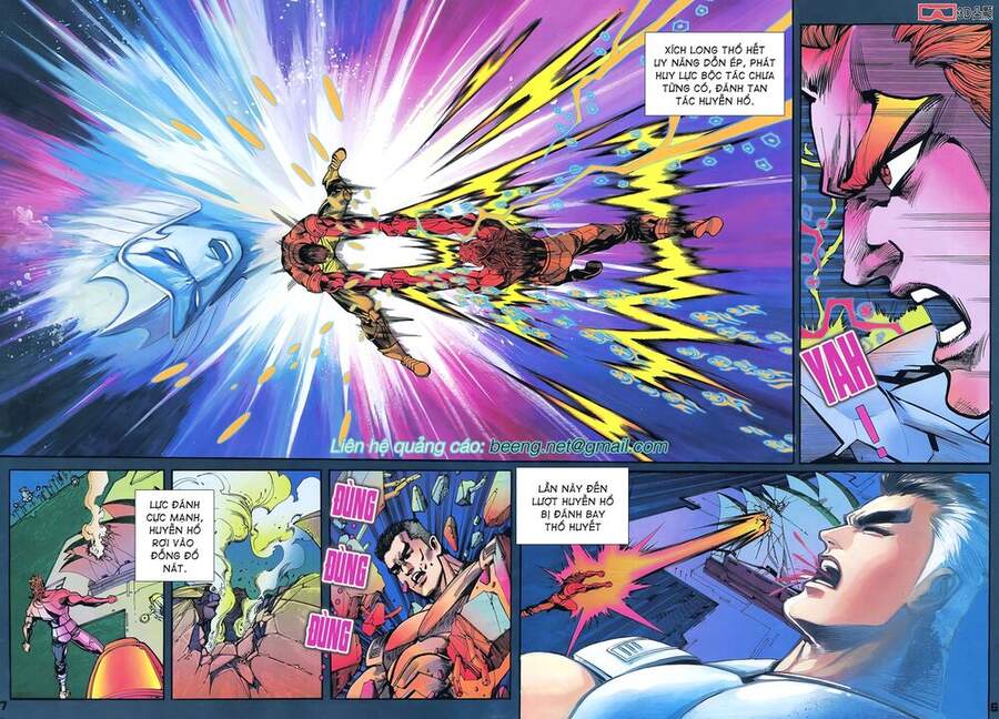 Truyện Tranh Long Hổ 5 Thế trang 8