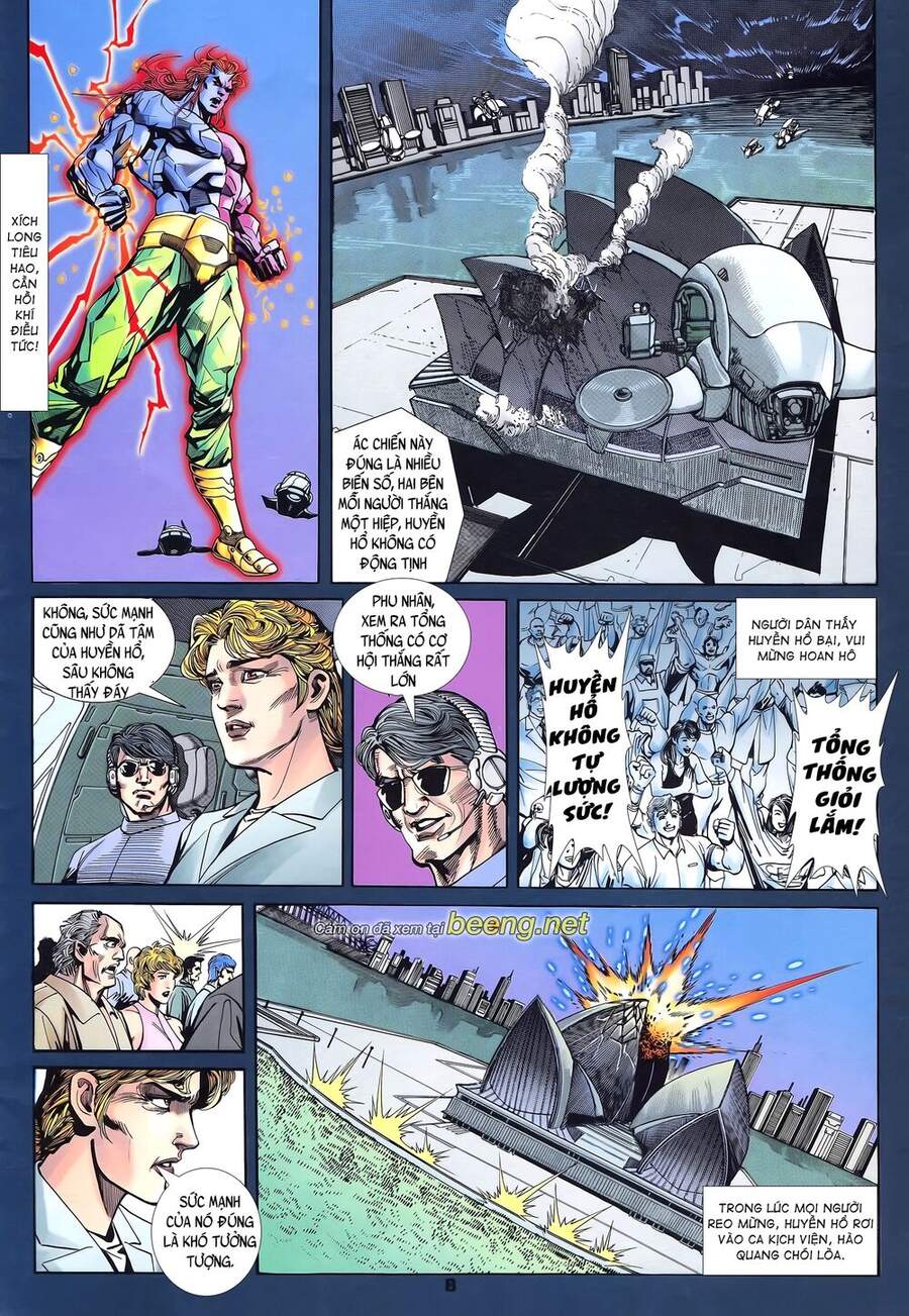 Truyện Tranh Long Hổ 5 Thế trang 8