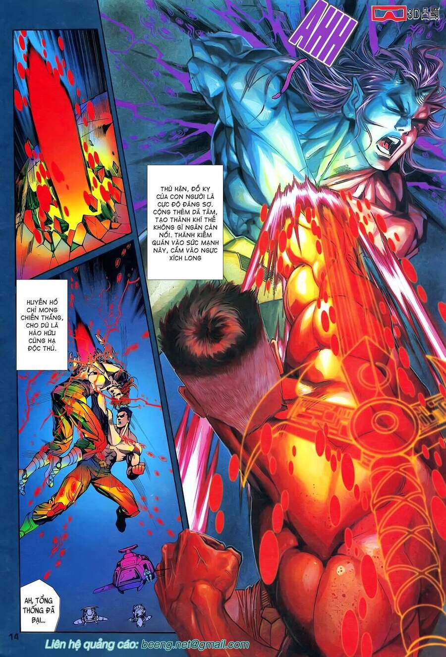 Truyện Tranh Long Hổ 5 Thế trang 8