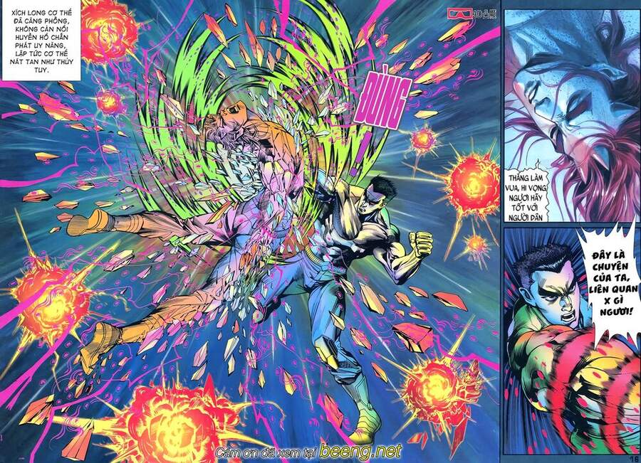 Truyện Tranh Long Hổ 5 Thế trang 8