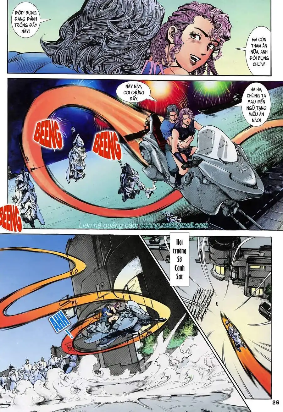 Truyện Tranh Long Hổ 5 Thế trang 8