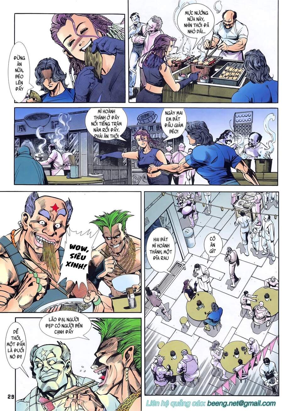 Truyện Tranh Long Hổ 5 Thế trang 8