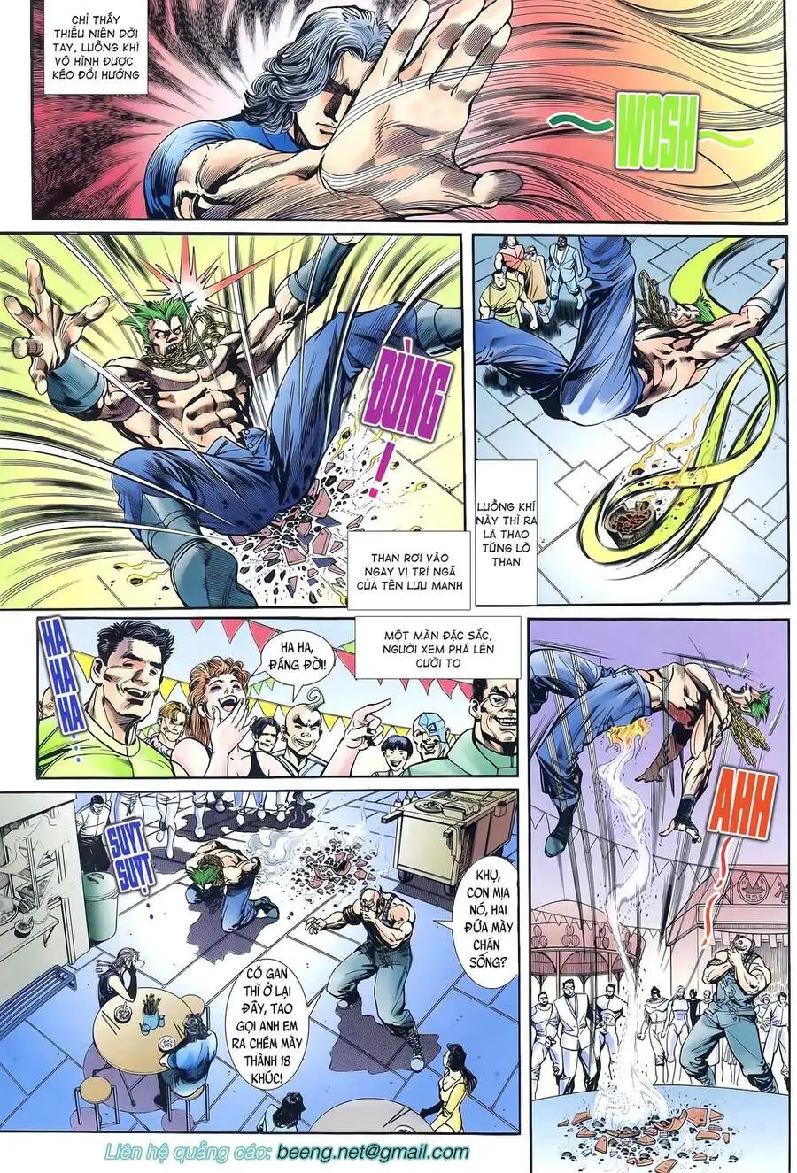 Truyện Tranh Long Hổ 5 Thế trang 8