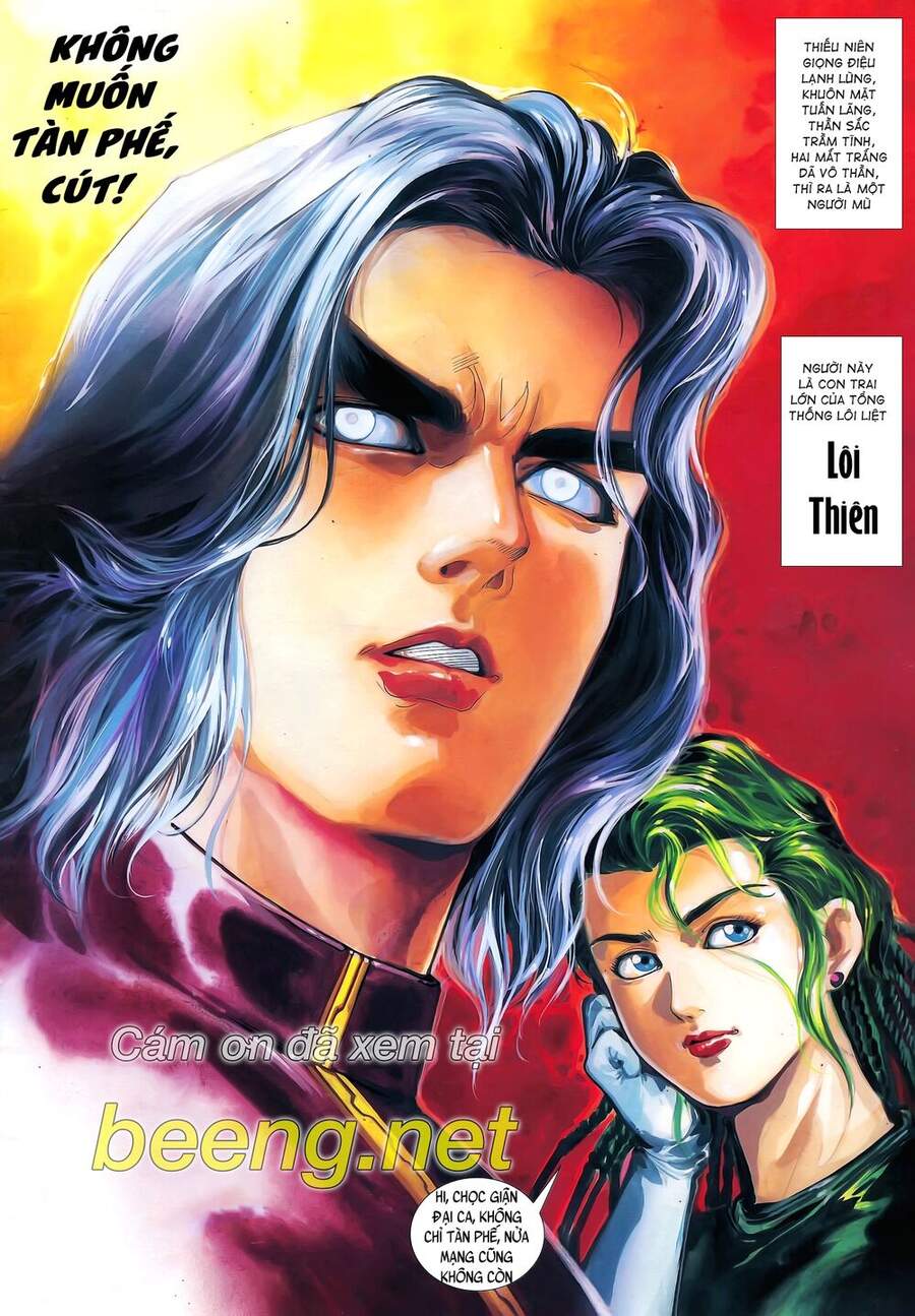 Truyện Tranh Long Hổ 5 Thế trang 8