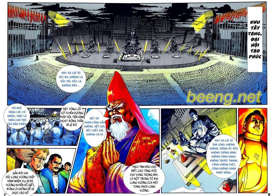 Truyện Tranh Long Hổ 5 Thế trang 8