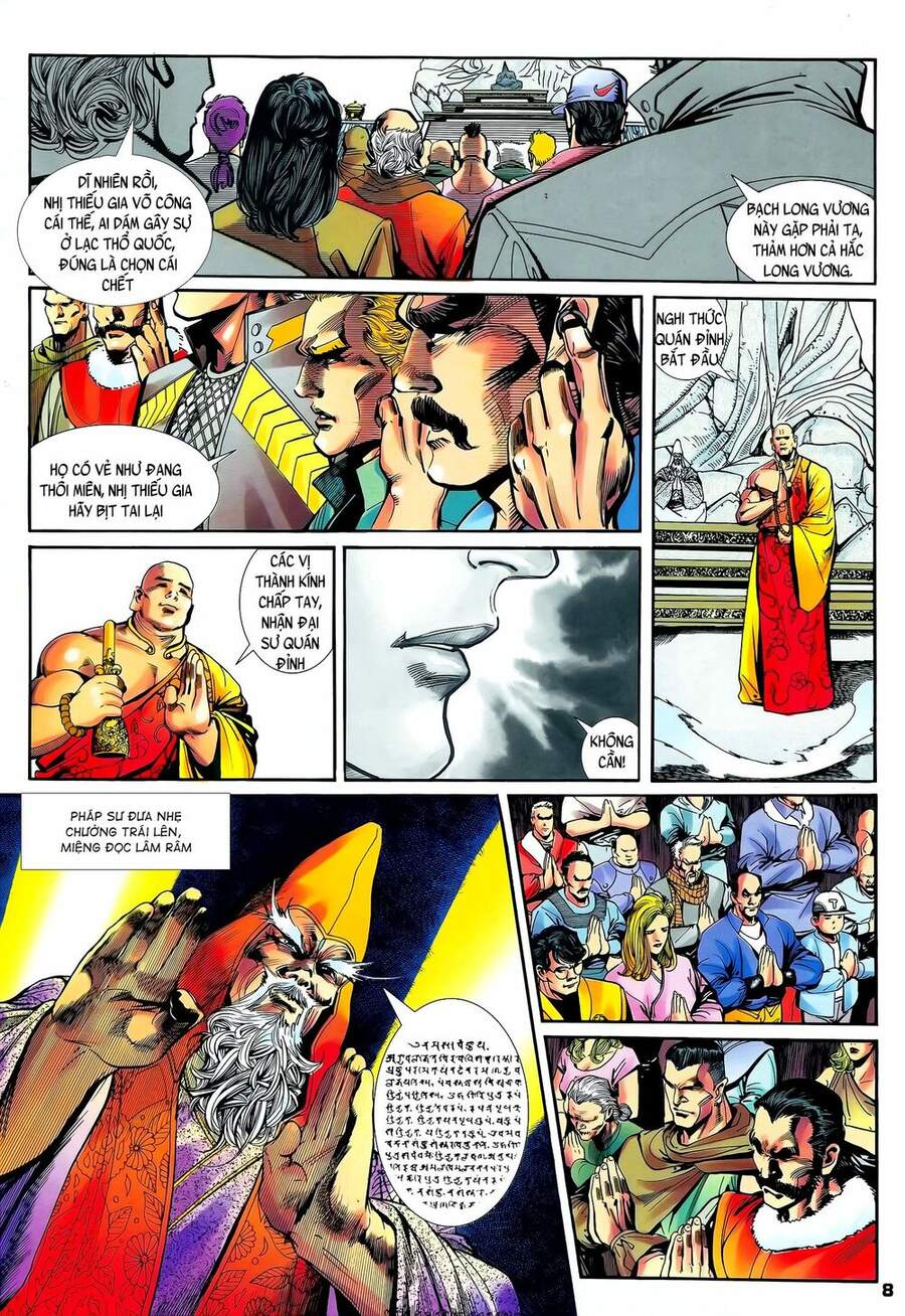 Truyện Tranh Long Hổ 5 Thế trang 8