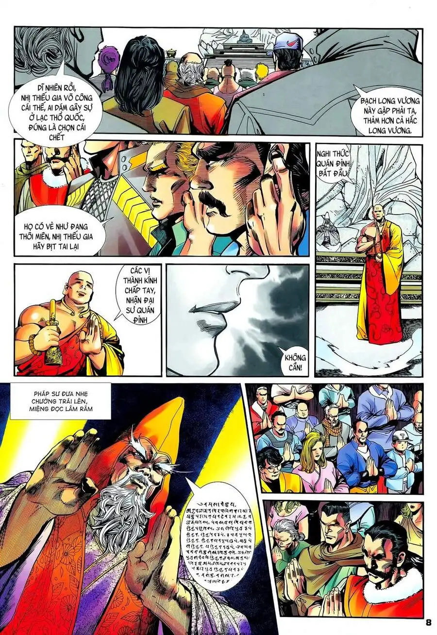 Truyện Tranh Long Hổ 5 Thế trang 8