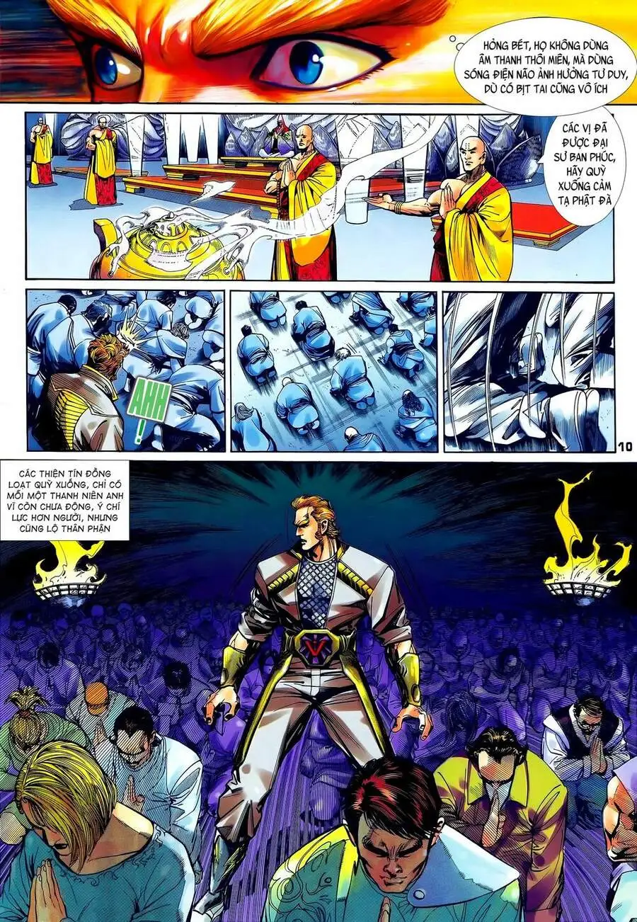 Truyện Tranh Long Hổ 5 Thế trang 8
