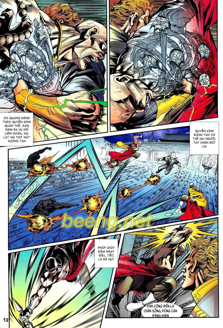 Truyện Tranh Long Hổ 5 Thế trang 8