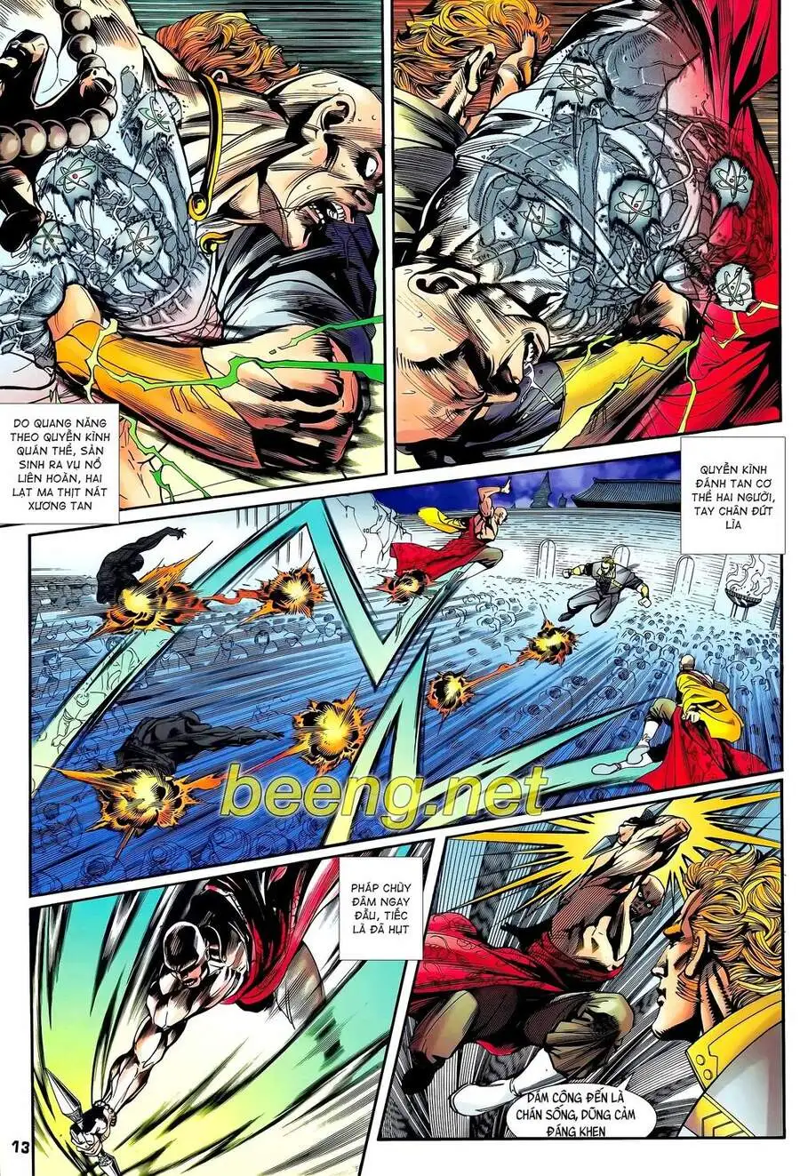 Truyện Tranh Long Hổ 5 Thế trang 8