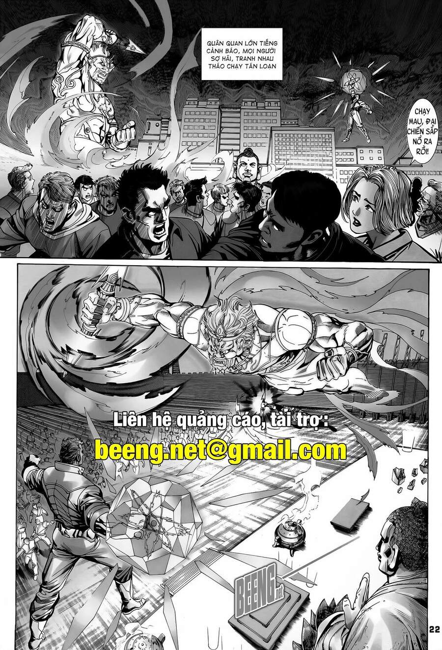 Truyện Tranh Long Hổ 5 Thế trang 8