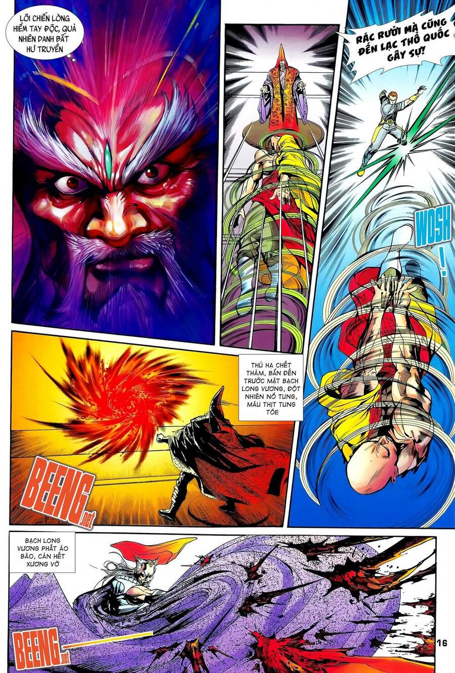 Truyện Tranh Long Hổ 5 Thế trang 8