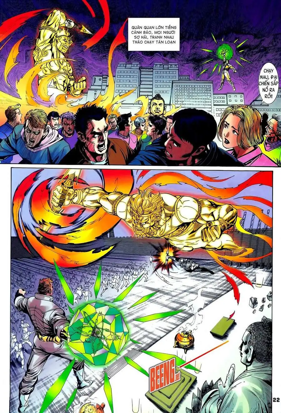 Truyện Tranh Long Hổ 5 Thế trang 8