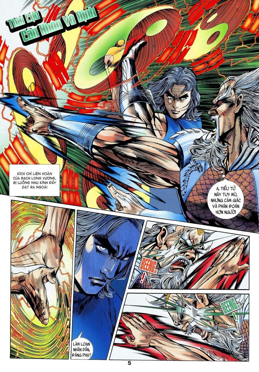 Truyện Tranh Long Hổ 5 Thế trang 8