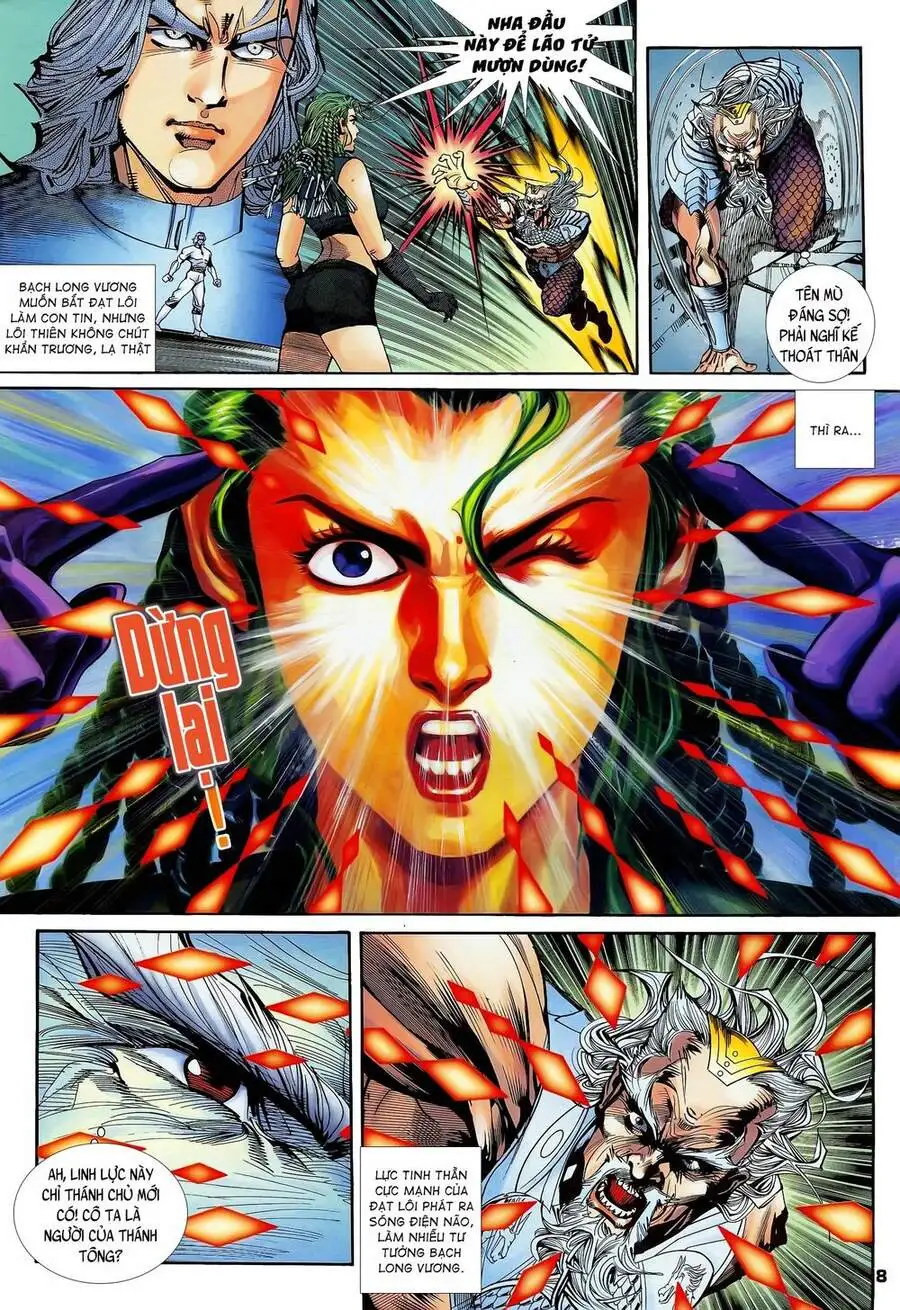 Truyện Tranh Long Hổ 5 Thế trang 8