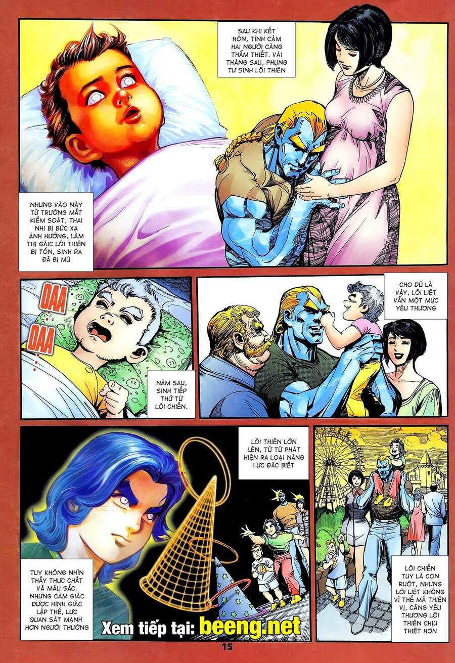 Truyện Tranh Long Hổ 5 Thế trang 8