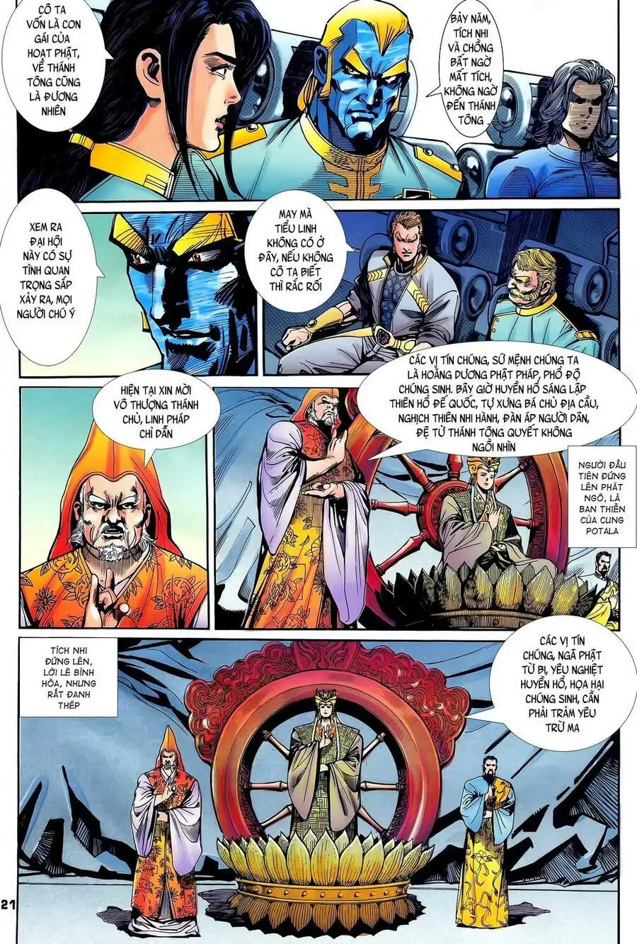 Truyện Tranh Long Hổ 5 Thế trang 8