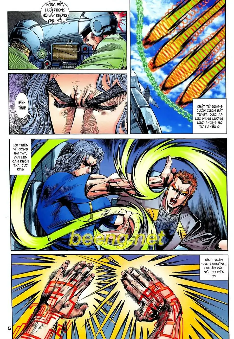 Truyện Tranh Long Hổ 5 Thế trang 8