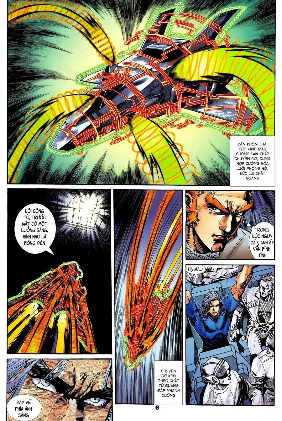 Truyện Tranh Long Hổ 5 Thế trang 8