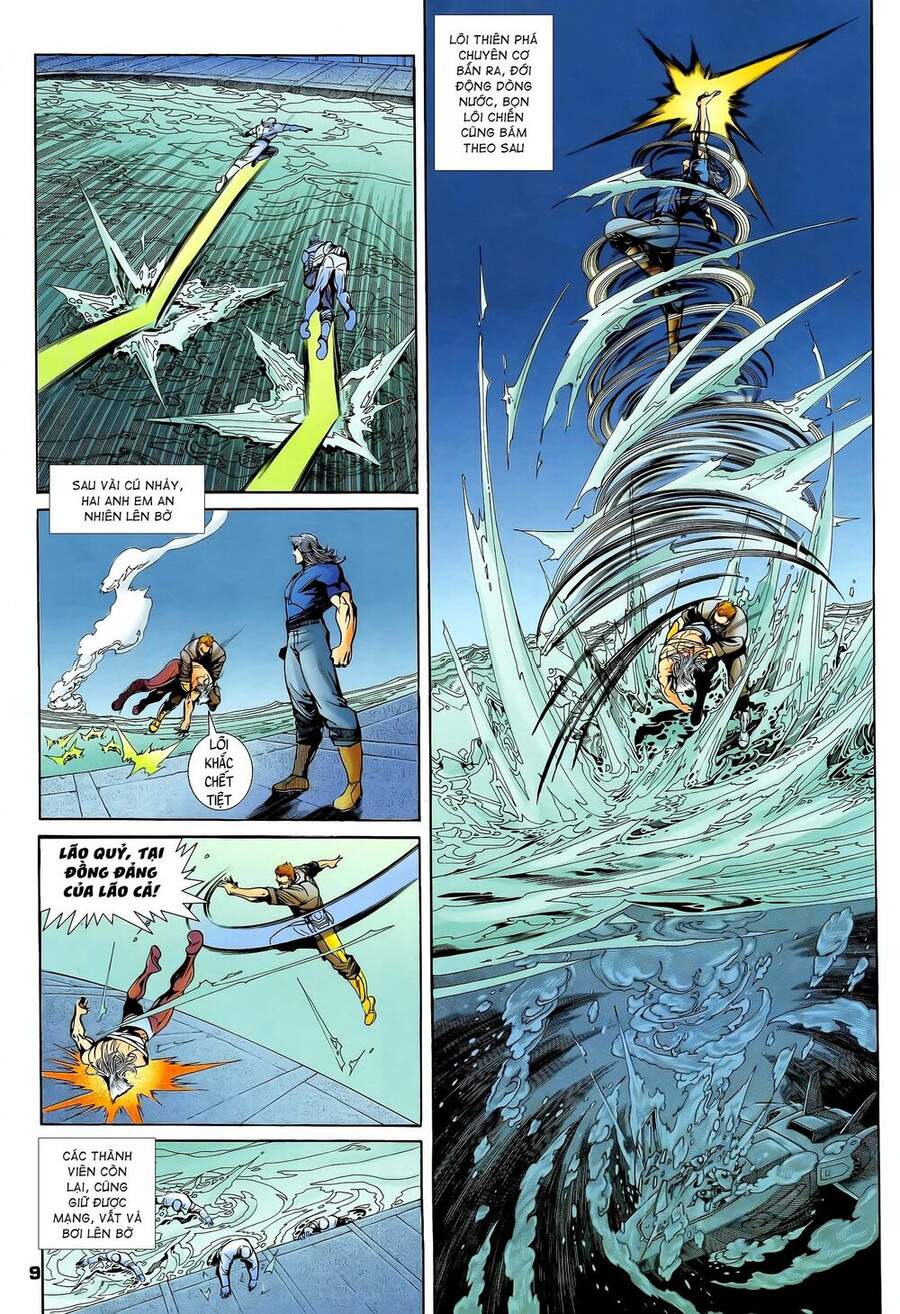 Truyện Tranh Long Hổ 5 Thế trang 8