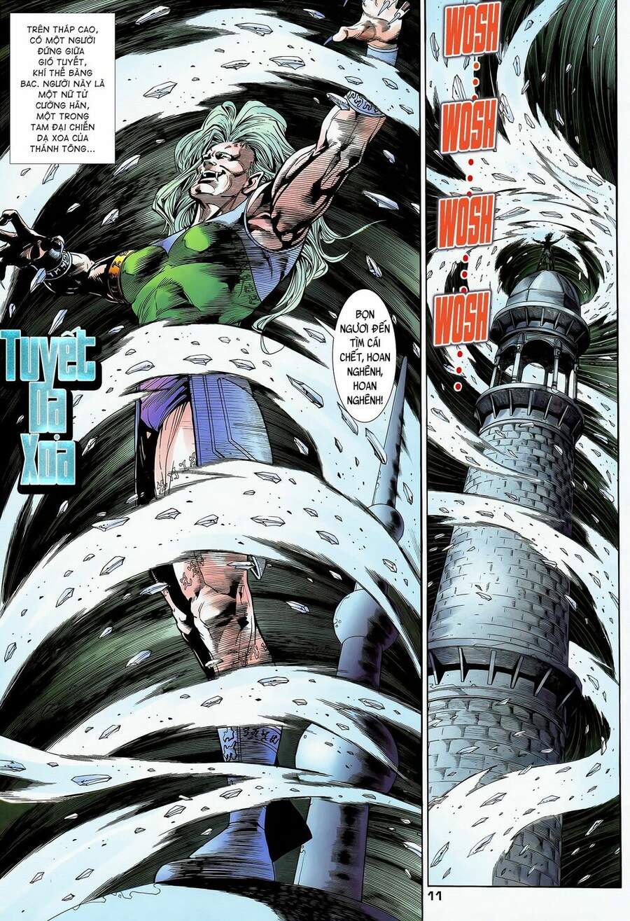 Truyện Tranh Long Hổ 5 Thế trang 8