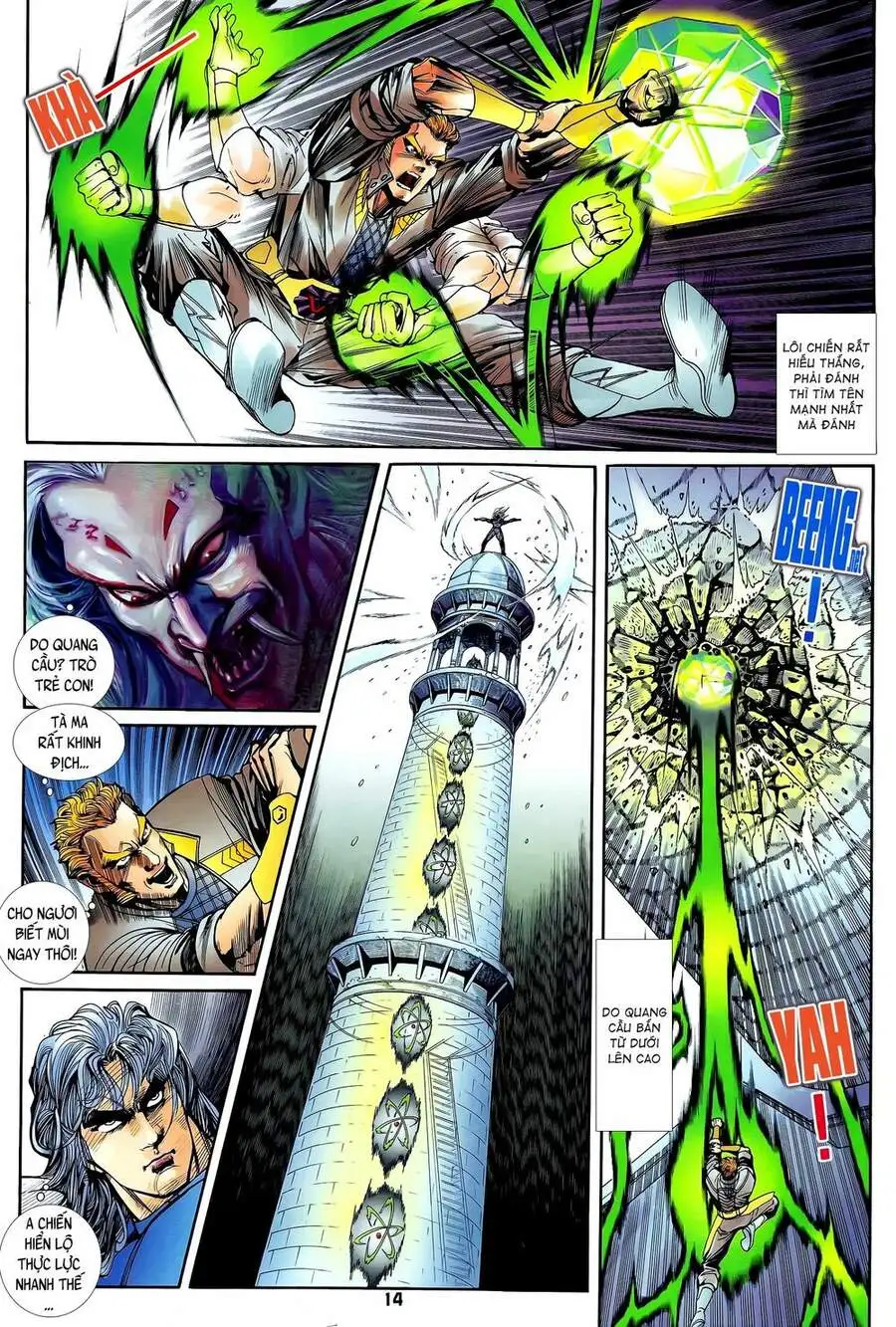 Truyện Tranh Long Hổ 5 Thế trang 8