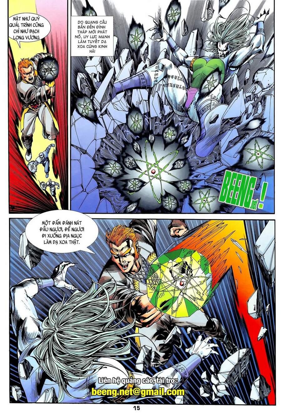 Truyện Tranh Long Hổ 5 Thế trang 8