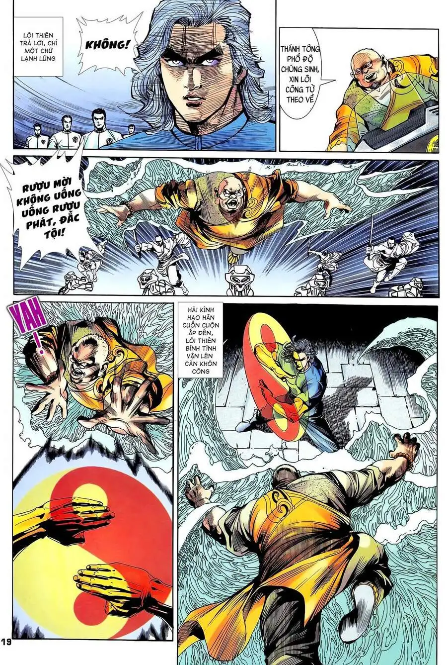 Truyện Tranh Long Hổ 5 Thế trang 8