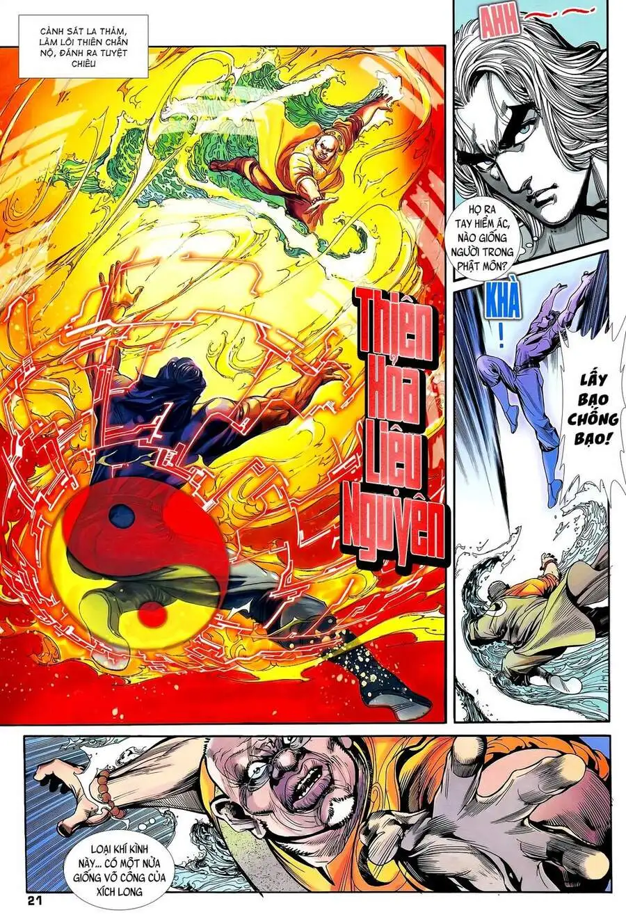 Truyện Tranh Long Hổ 5 Thế trang 8