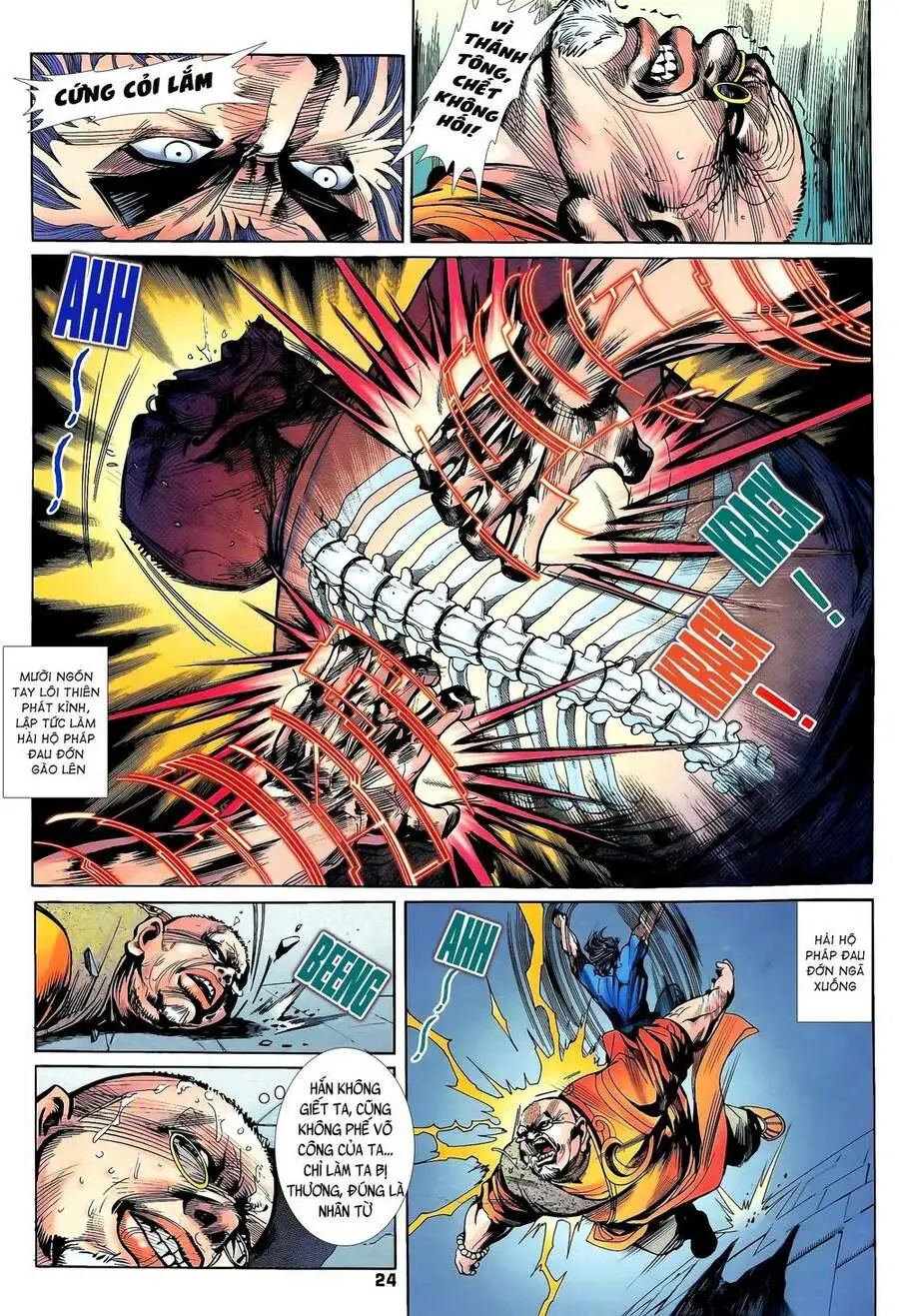 Truyện Tranh Long Hổ 5 Thế trang 8