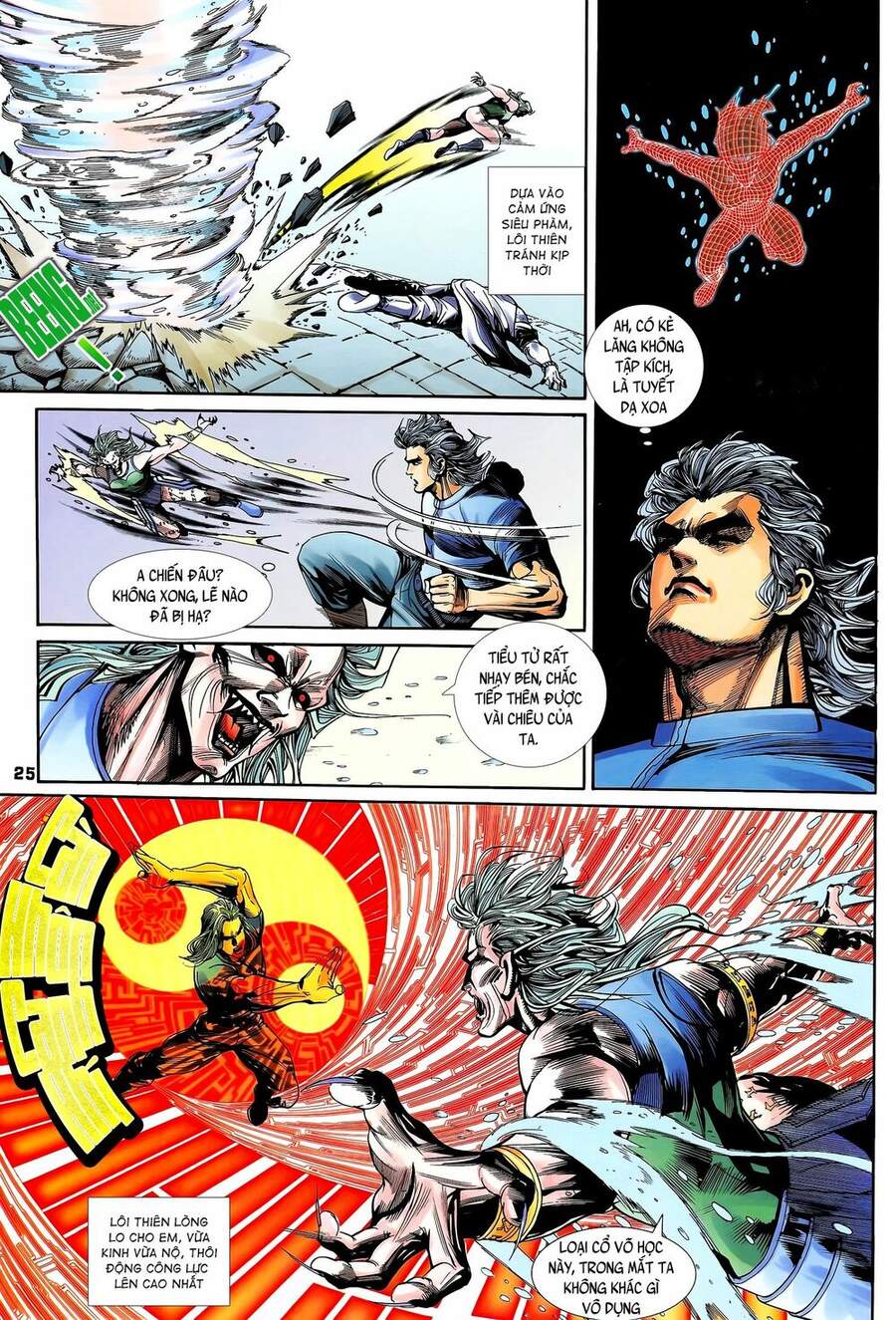 Truyện Tranh Long Hổ 5 Thế trang 8