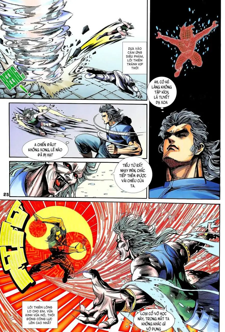 Truyện Tranh Long Hổ 5 Thế trang 8