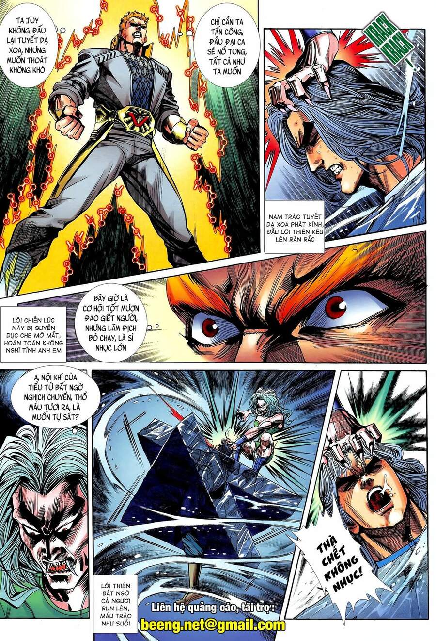 Truyện Tranh Long Hổ 5 Thế trang 8