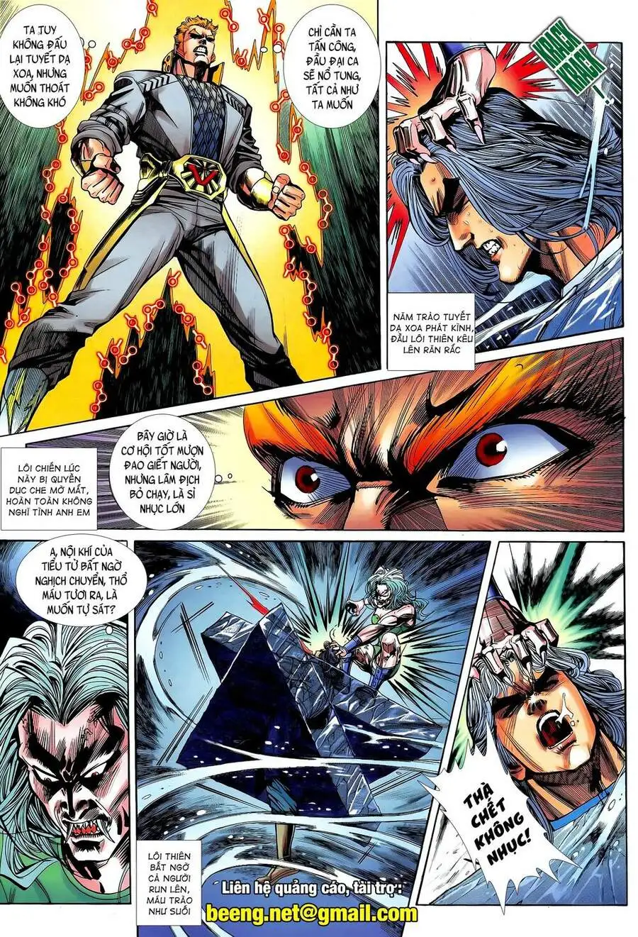 Truyện Tranh Long Hổ 5 Thế trang 8