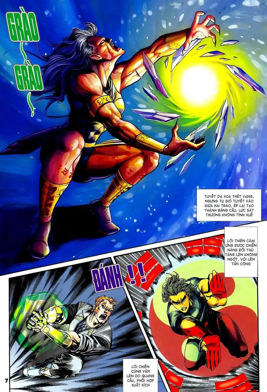 Truyện Tranh Long Hổ 5 Thế trang 8