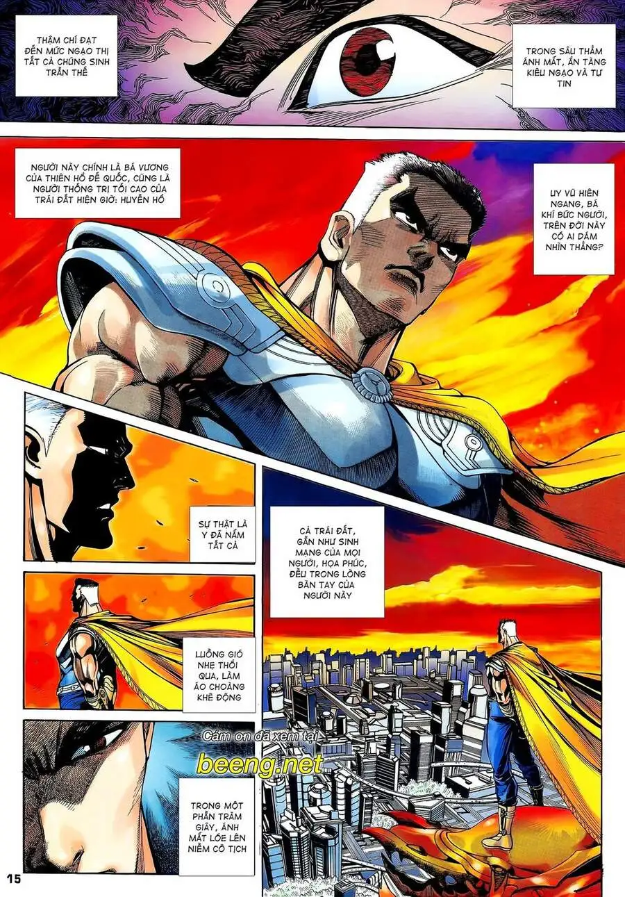 Truyện Tranh Long Hổ 5 Thế trang 8