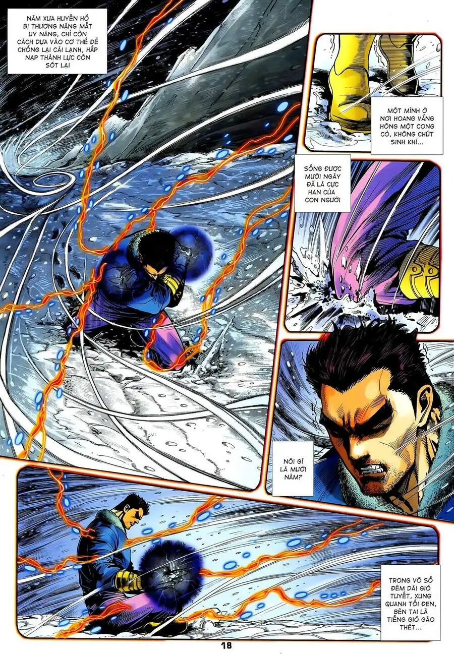 Truyện Tranh Long Hổ 5 Thế trang 8