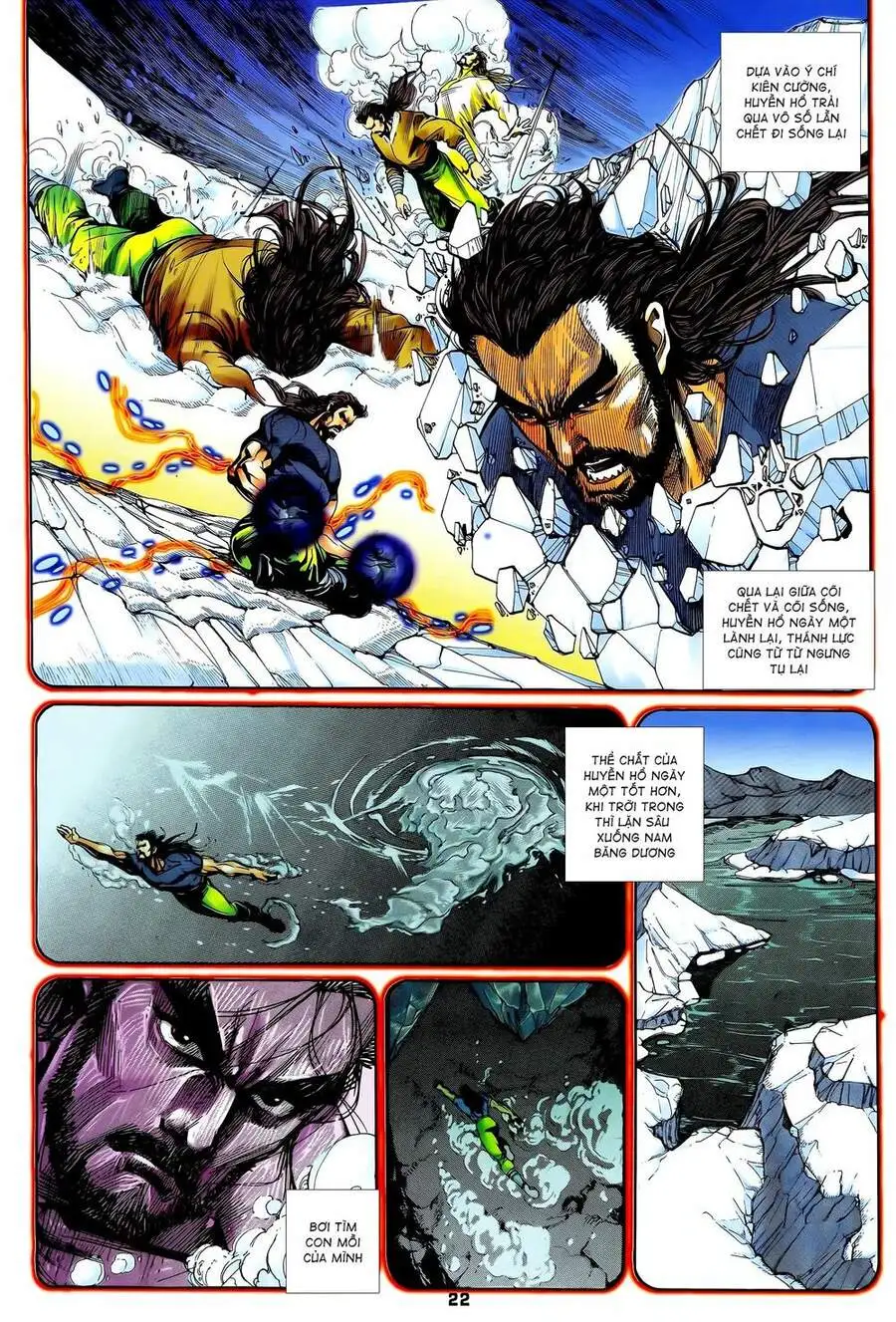 Truyện Tranh Long Hổ 5 Thế trang 8