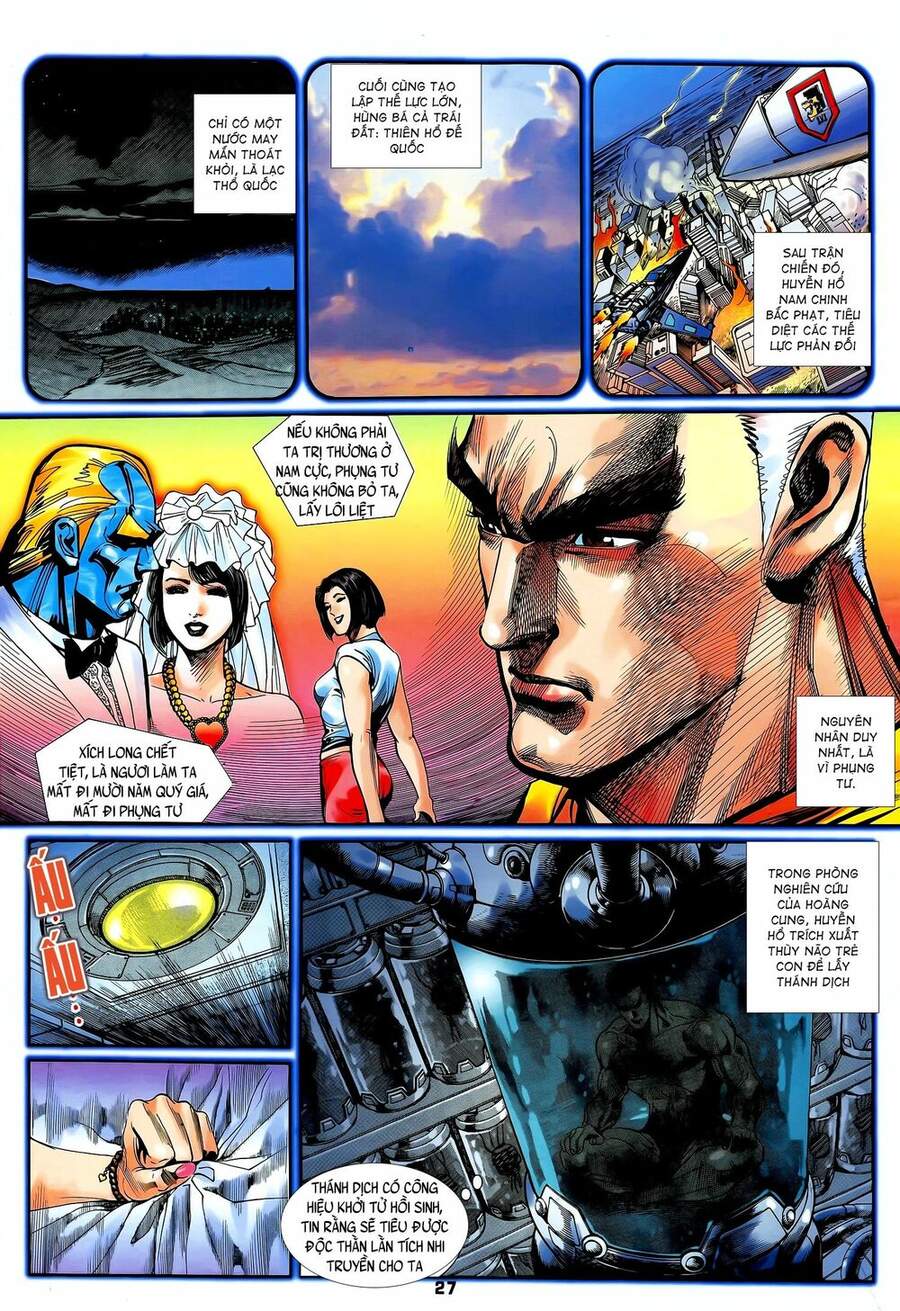 Truyện Tranh Long Hổ 5 Thế trang 8