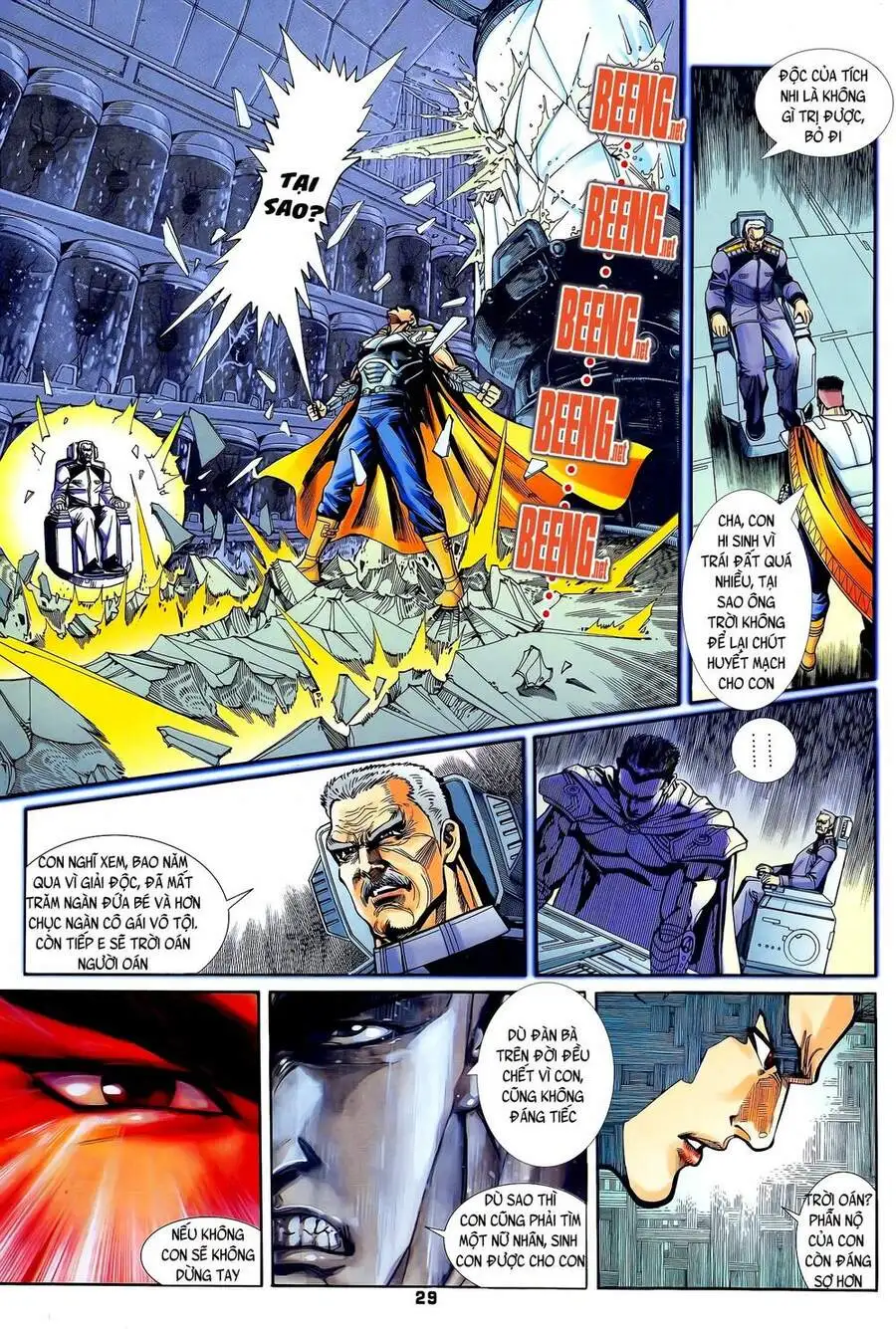 Truyện Tranh Long Hổ 5 Thế trang 8