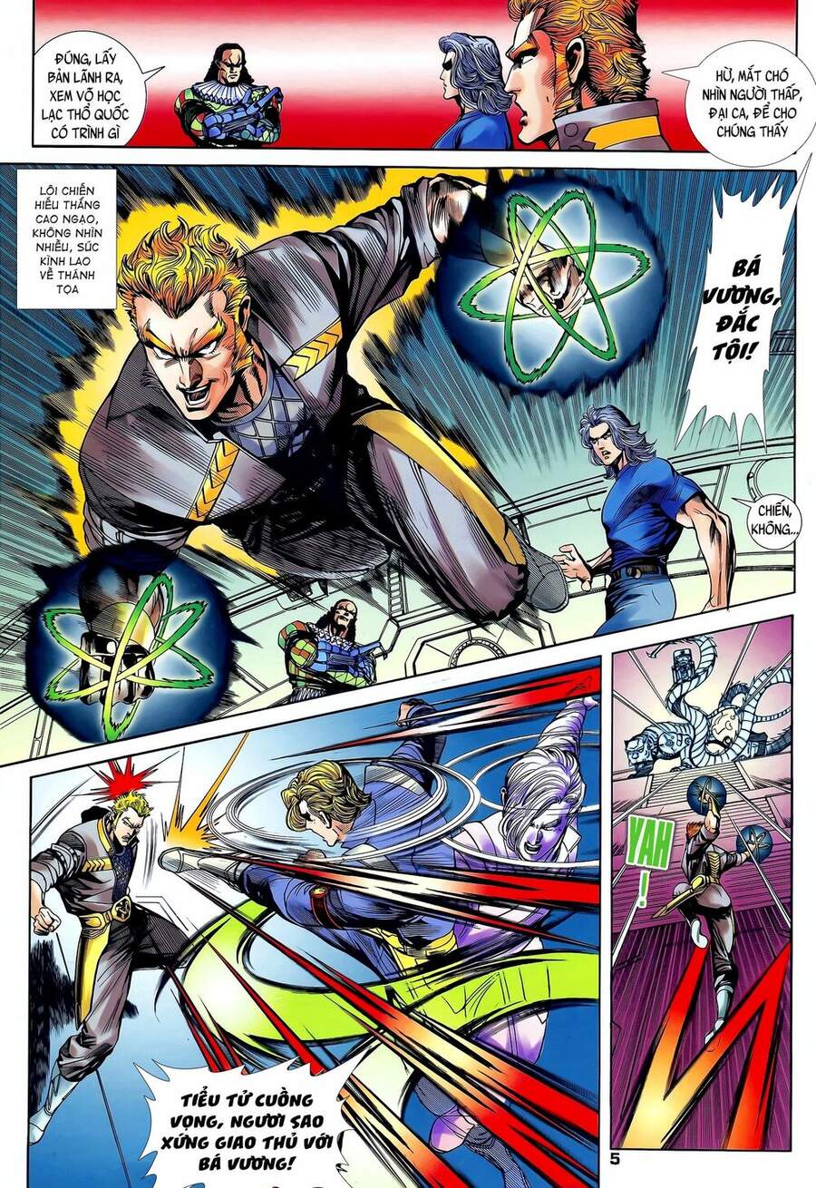 Truyện Tranh Long Hổ 5 Thế trang 8