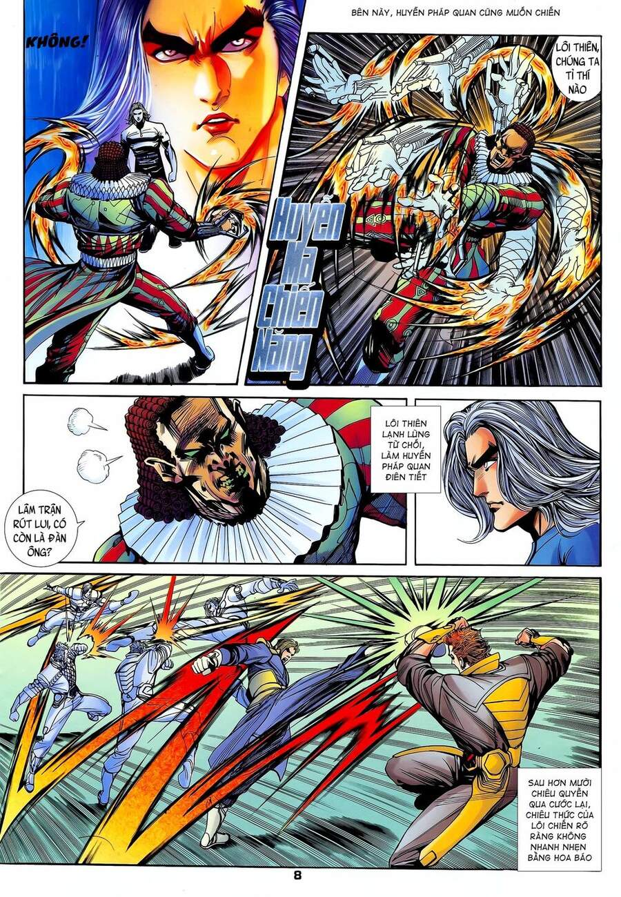 Truyện Tranh Long Hổ 5 Thế trang 8